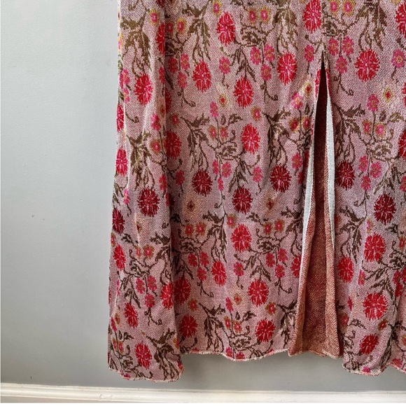 Anthropologie | Cecilia Prada Floral Knit Maxi Dress - Picture 9 of 13